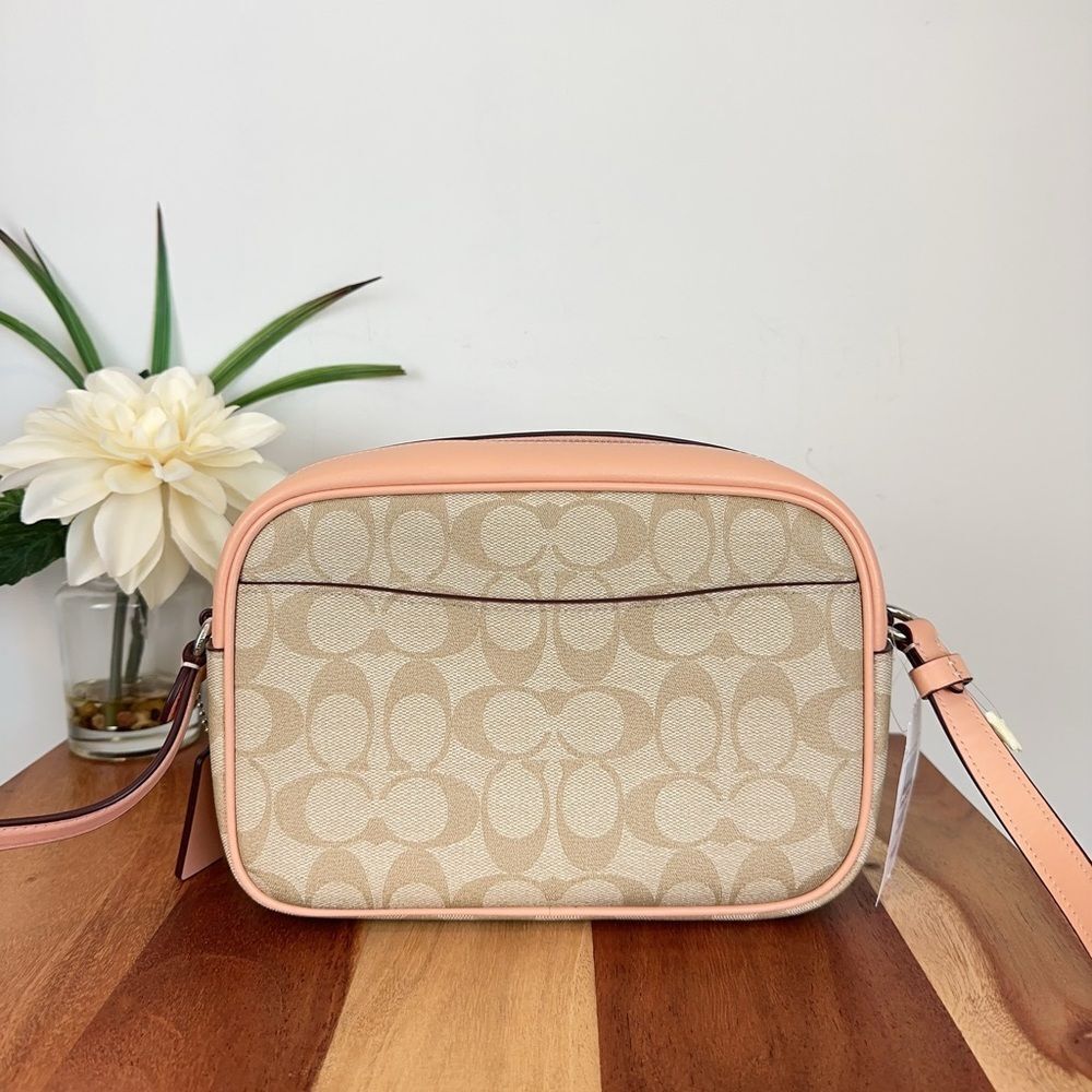 NWT Coach Jamie Camera‎ Bag In Signature Canvas - Picture 3 of 7